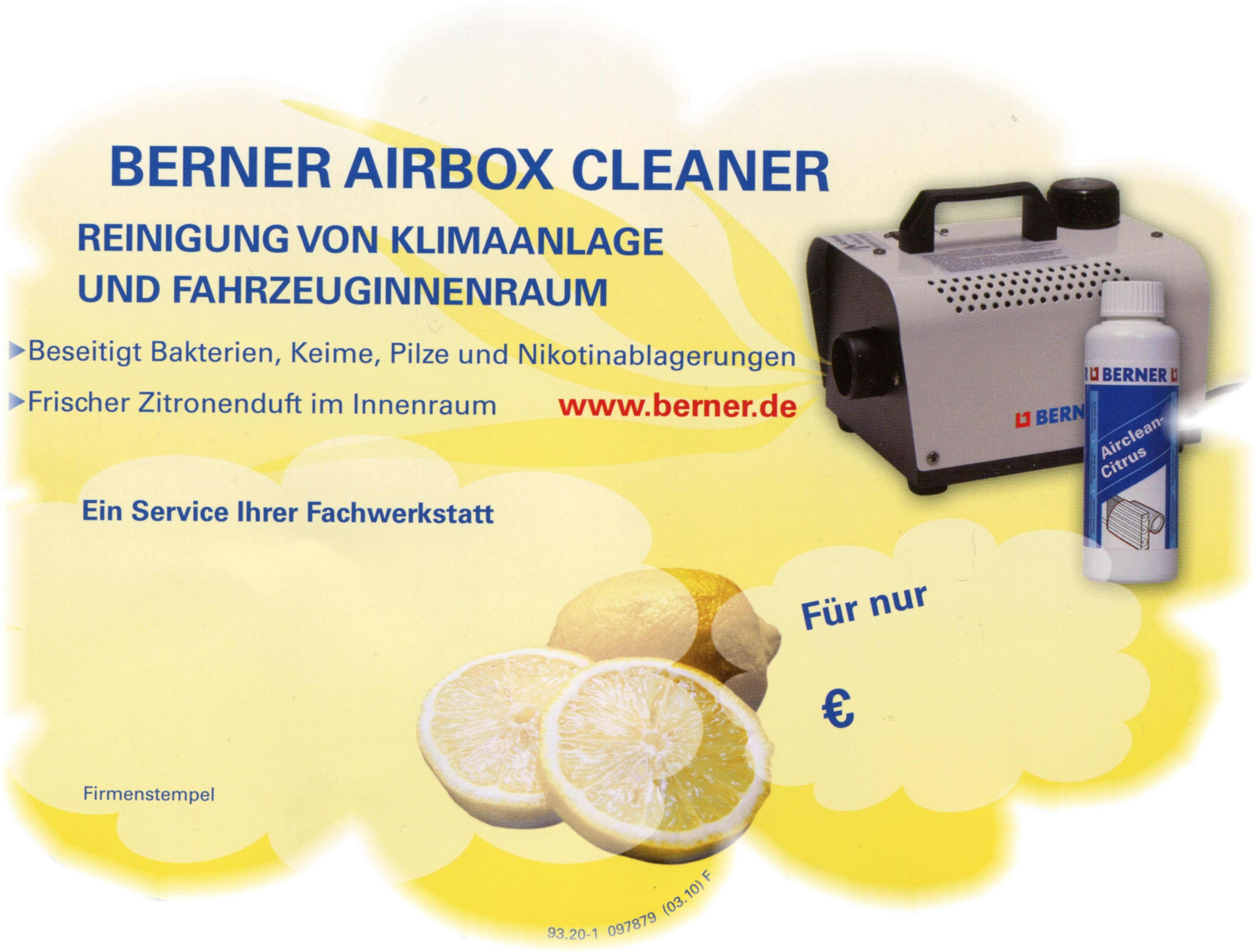 Klimaanlagen Desinfektion